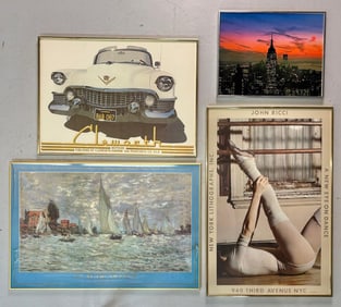 Lot of Framed Posters