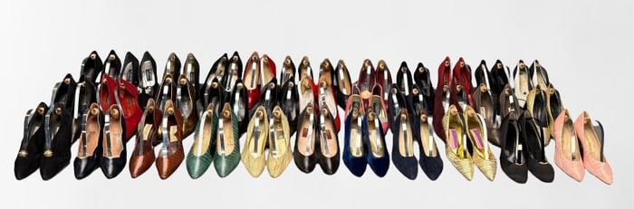 34 Pair of Known Designer Woman's Shoes