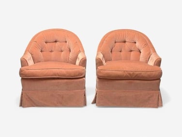 Pair of Arm or Boudoir Chairs
