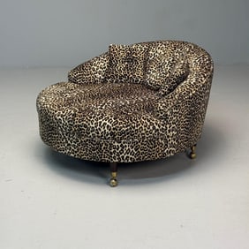 Leppard Upholstered Chaise Lounge