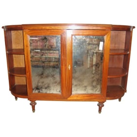 Maison Jansen Style Curved Serving Console