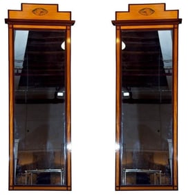 Pair of Antique Pier Mirrors