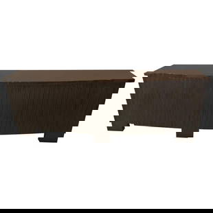 Pace Mahogany Wavy Front Lacquered Credenza: Palatial pace wavy front mahogany lacquered credenza or sideboard. This is simply the most stunning of all dining sideboards or credenzas. Having been retailed by pace to a fine Greenwich CT home this
