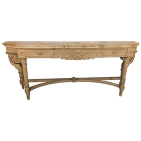 Louis XVI Marble Sideboard, Jansen Style