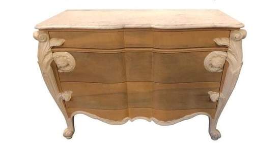 Hollywood Regency Louis XV Commodes by Casaragi