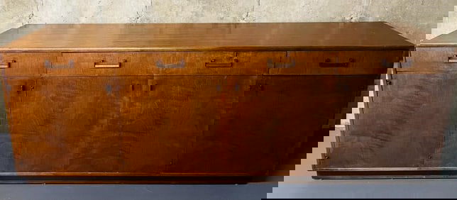 Mid-Century Modern Sideboard, Brass, American