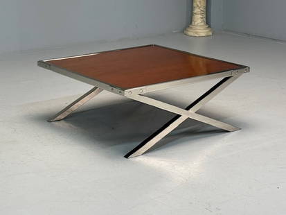Coffee Table Steel and Wood Table: Steel and Wood Table