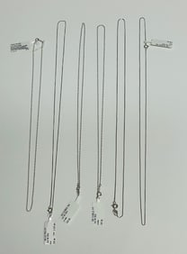 Group of 14KT Gold Necklaces, 4.45 grams