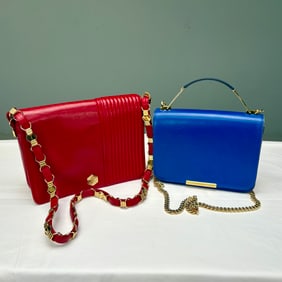Pucci and Revillon Purses, Excellent Cond