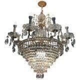 Neoclassical Style 12-Light Tiered Chandelier (1 of 10)