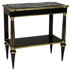 Hollywood Regency Style Lacquer Console Table