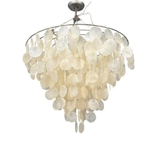 Large Mid Century Modern Chandelier.