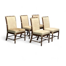 McGuire Five Dining Chairs