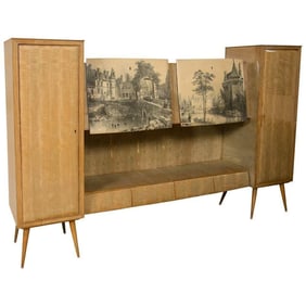 Italian Mid-Century Modern Credenza Bar