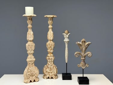 Group of Decorative Architectural Objects