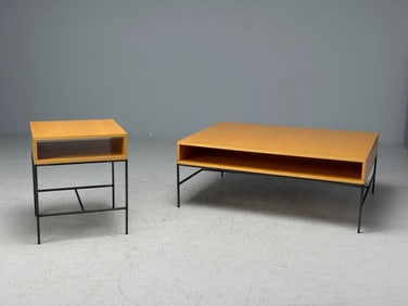 Pair of John Stuart Style Tables,