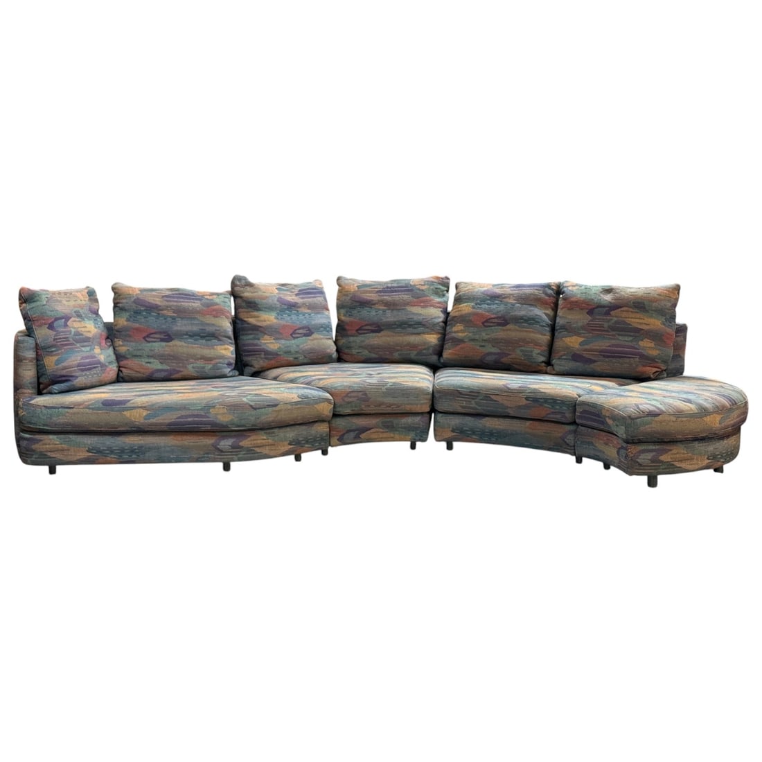 Labeled Cy Mann Four Piece Sectional Sofa (1 of 11)