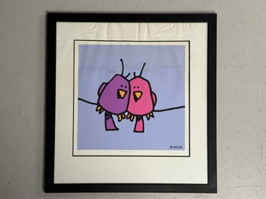 Heck Print of "Love Birds"