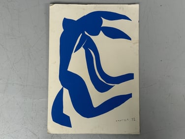 Poster of Nus Bleus #7 by Matisse
