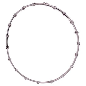 18 Kt Gold Necklace with Diamonds,16 Grams