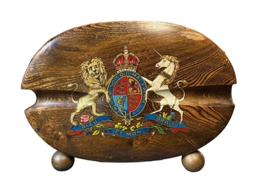 Ship Pulley featuring the UK Royal Coat of Arms