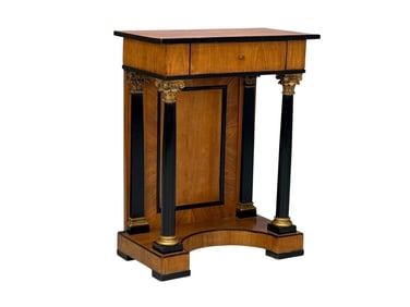 Biedermeier Console with Corinthian Columns