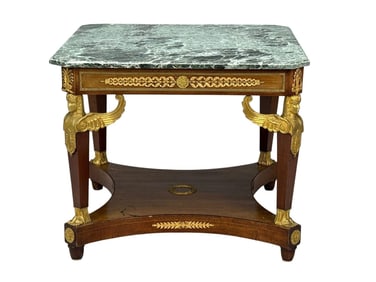 Napoleonic Revival Center Table, Late 19th Cent