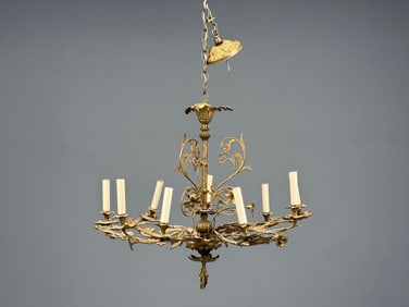 Leaf and Vine Chandelier