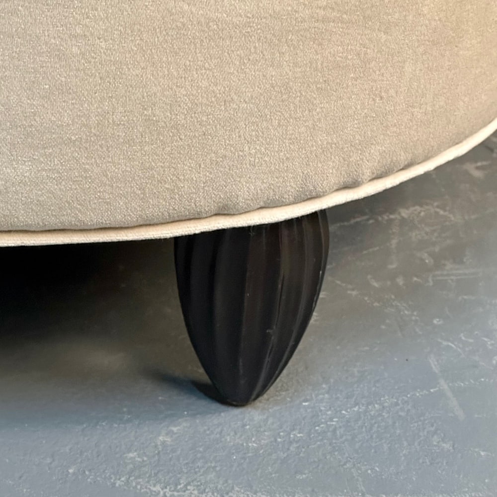 Christopher Guy Curved Sofa, Settee, New Fabric - 8