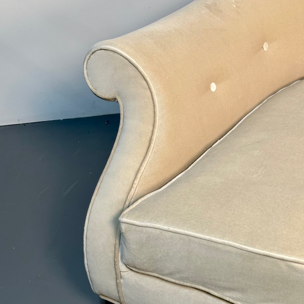 Christopher Guy Curved Sofa, Settee, New Fabric - 9