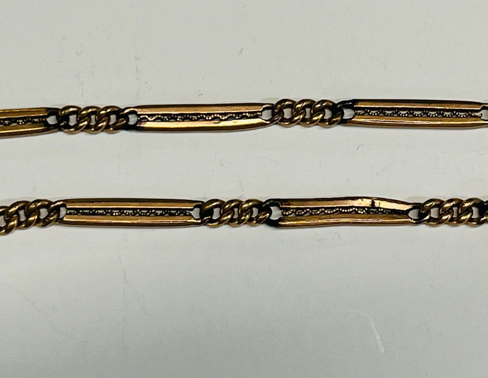 Two Gold Necklaces/ Chains - 2
