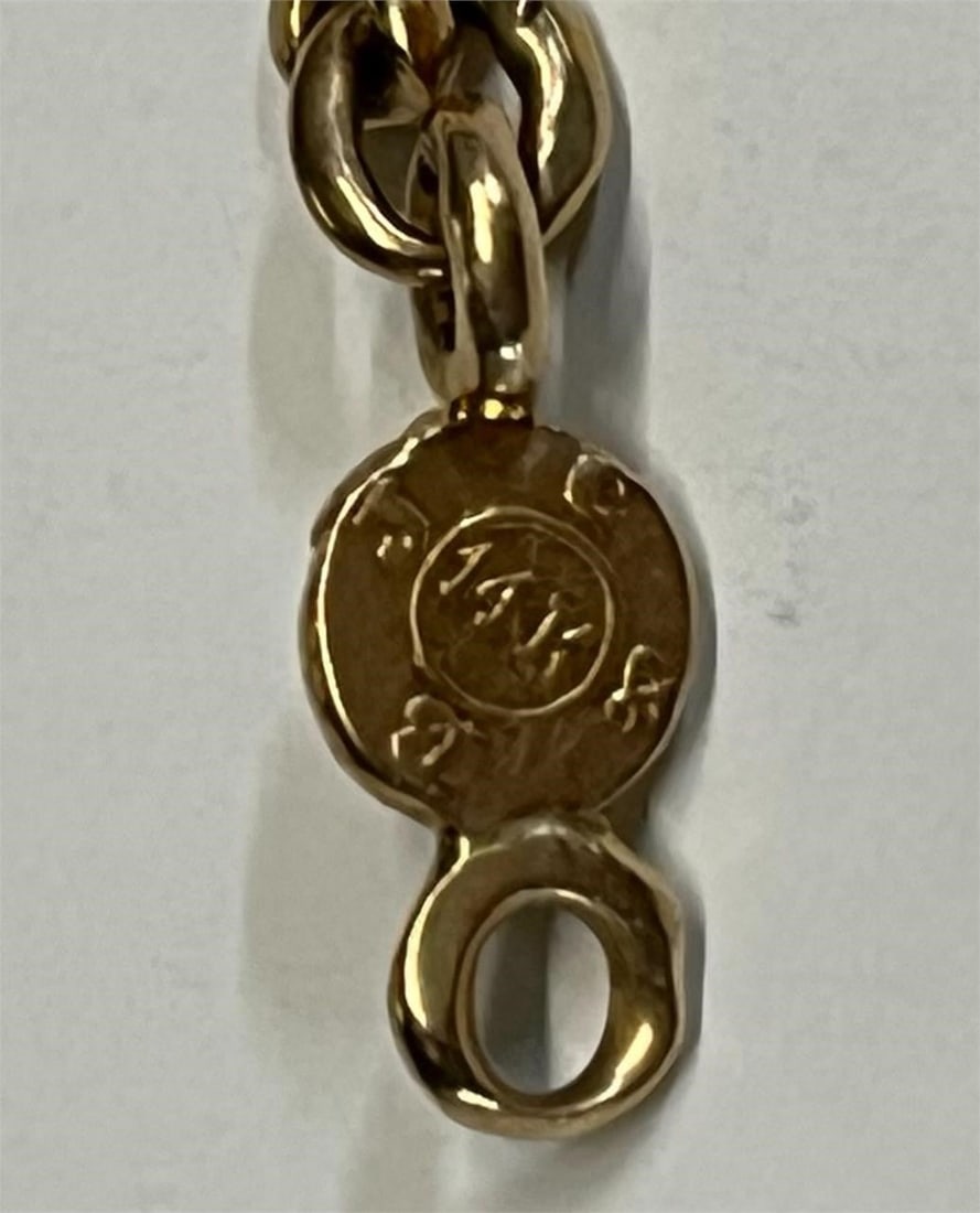 Two Gold Necklaces/ Chains - 4