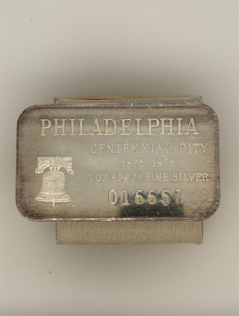 Solid Sterling Silver Bars, 96.77 grams Sterling. - 3
