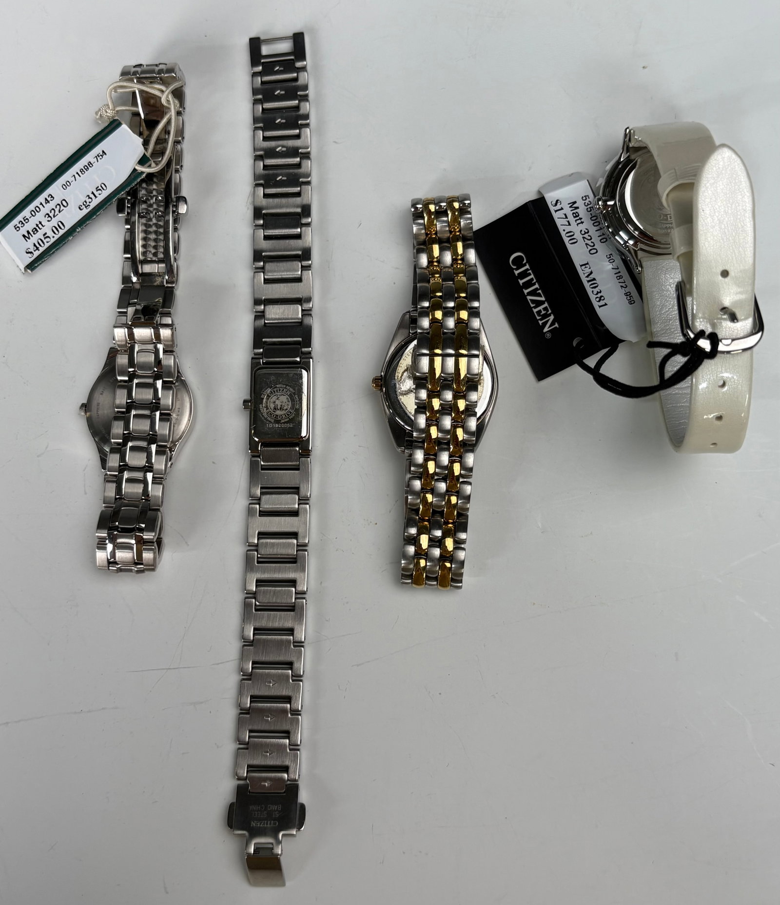 Four Citizen Ladies Watches, New - 6
