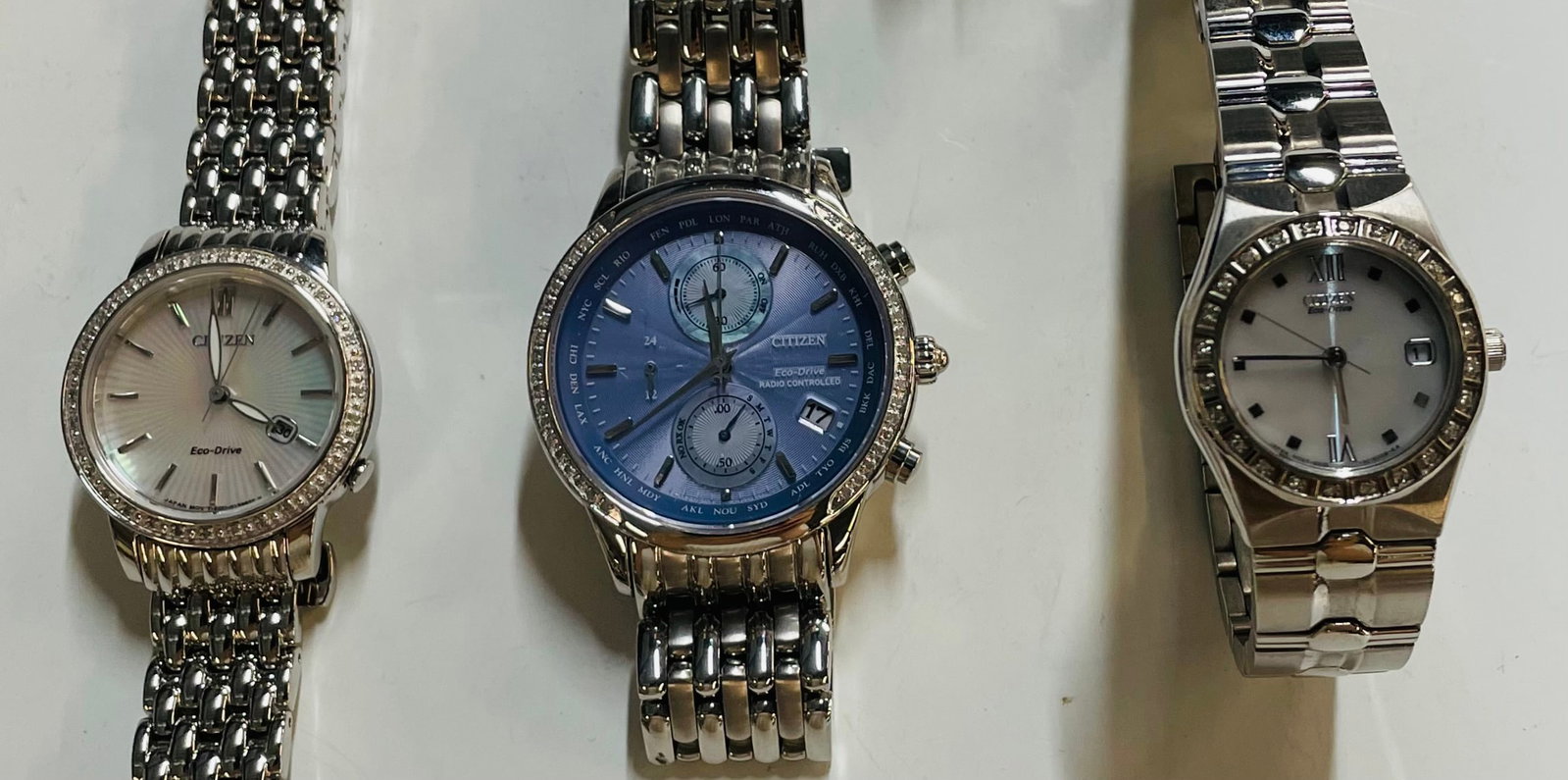 Three Citizen Watches with Diamonds, New with Tags (1 of 8)