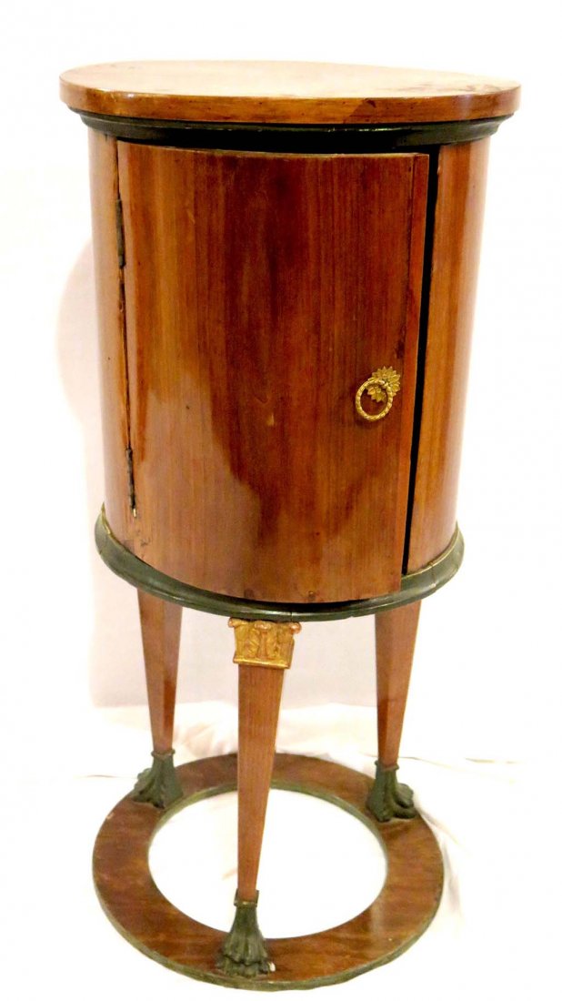 ANTIQUE POT TABLE (1 of 7)