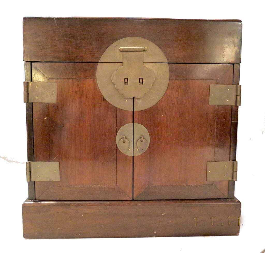 19th CENTURY ORIENTAL STYLE JEWELRY BOX (1 of 10)