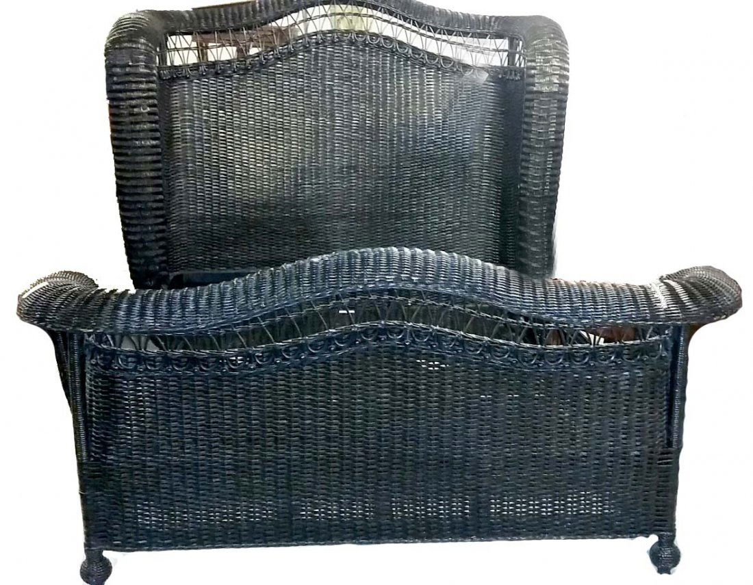 RALPH LAUREN WICKER BEDSTEAD (1 of 5)