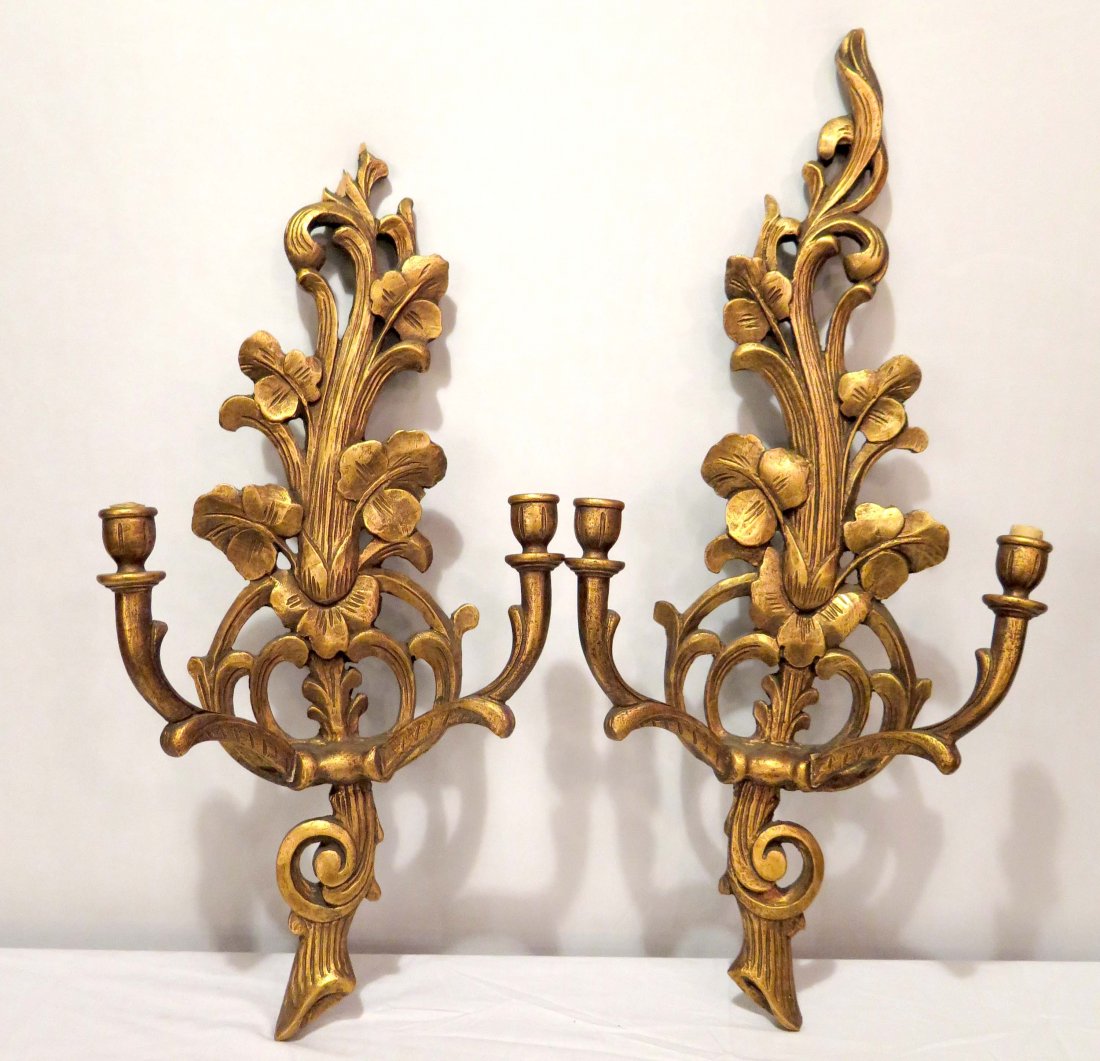 PAIR SCONCES (1 of 6)