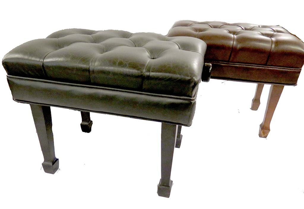 TWO PIANO BENCHES BY STEINWAY (1 of 6)