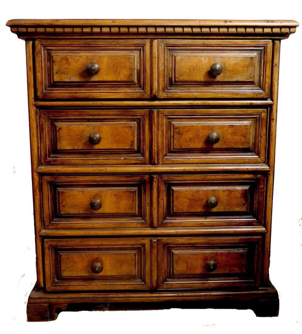 19th CENTURY CONTINENTAL CHEST (1 of 4)