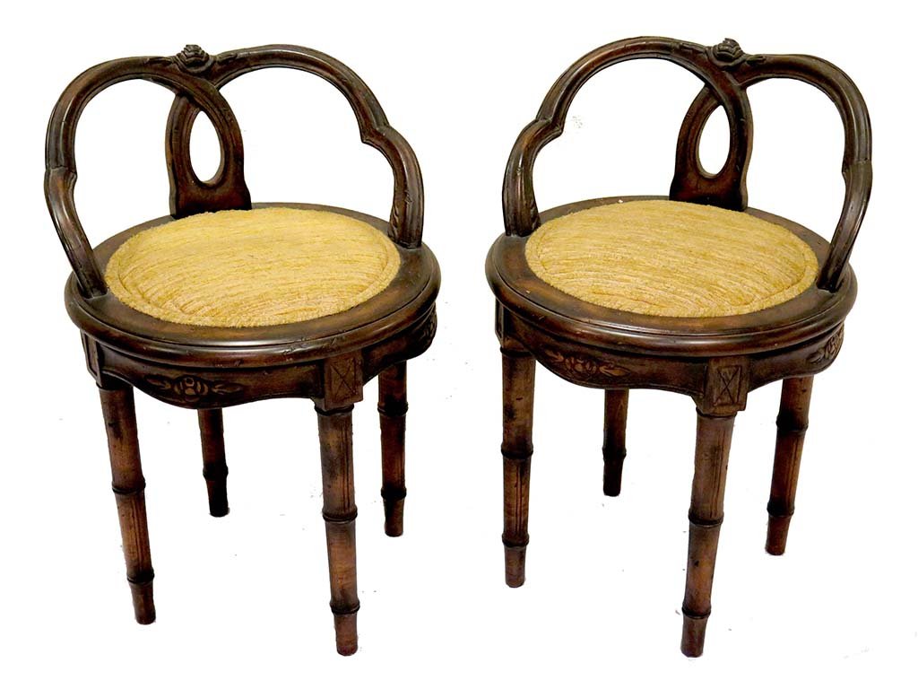 PAIR SWIVEL BENCHES (1 of 8)