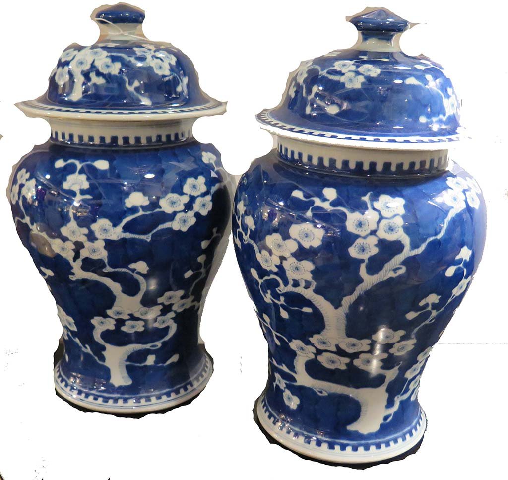 PAIR GINGER JARS (1 of 7)