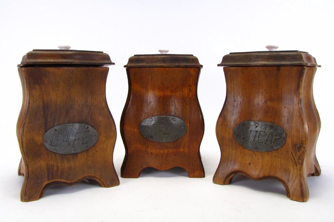 Set of Raymond Enkeboll Designs Canisters (1 of 9)