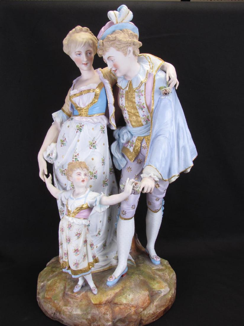 French Bisque Porcelain Figural Grouping (1 of 5)
