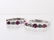 18K White Gold Pink Sapphire, Diamond Earrings - 3