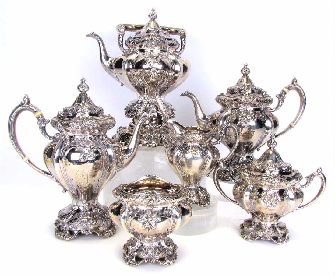 Reed and Barton Sterling Coffee and Tea Service (1 of 14)