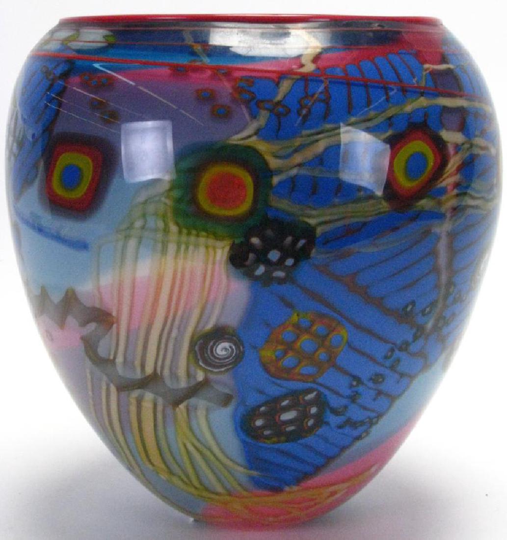 Wes Hunting Art Glass Vessel (1 of 9)
