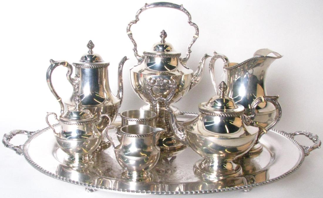 Poole "Georgian" Sterling Coffee and Tea Service (1 of 6)