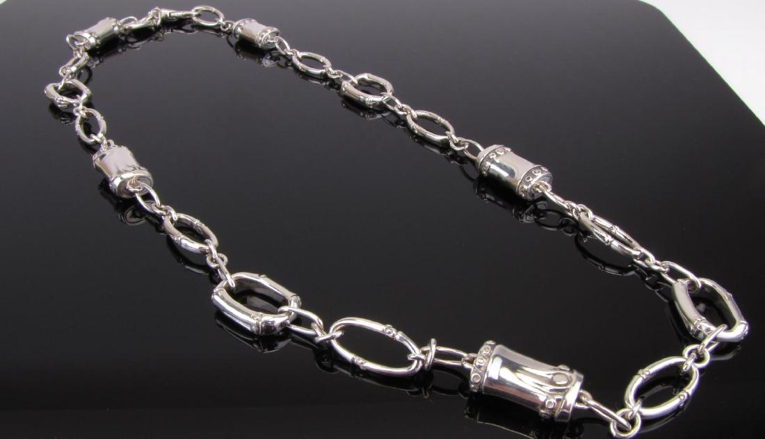 John Hardy Sterling Silver Bamboo Link Chain (1 of 3)